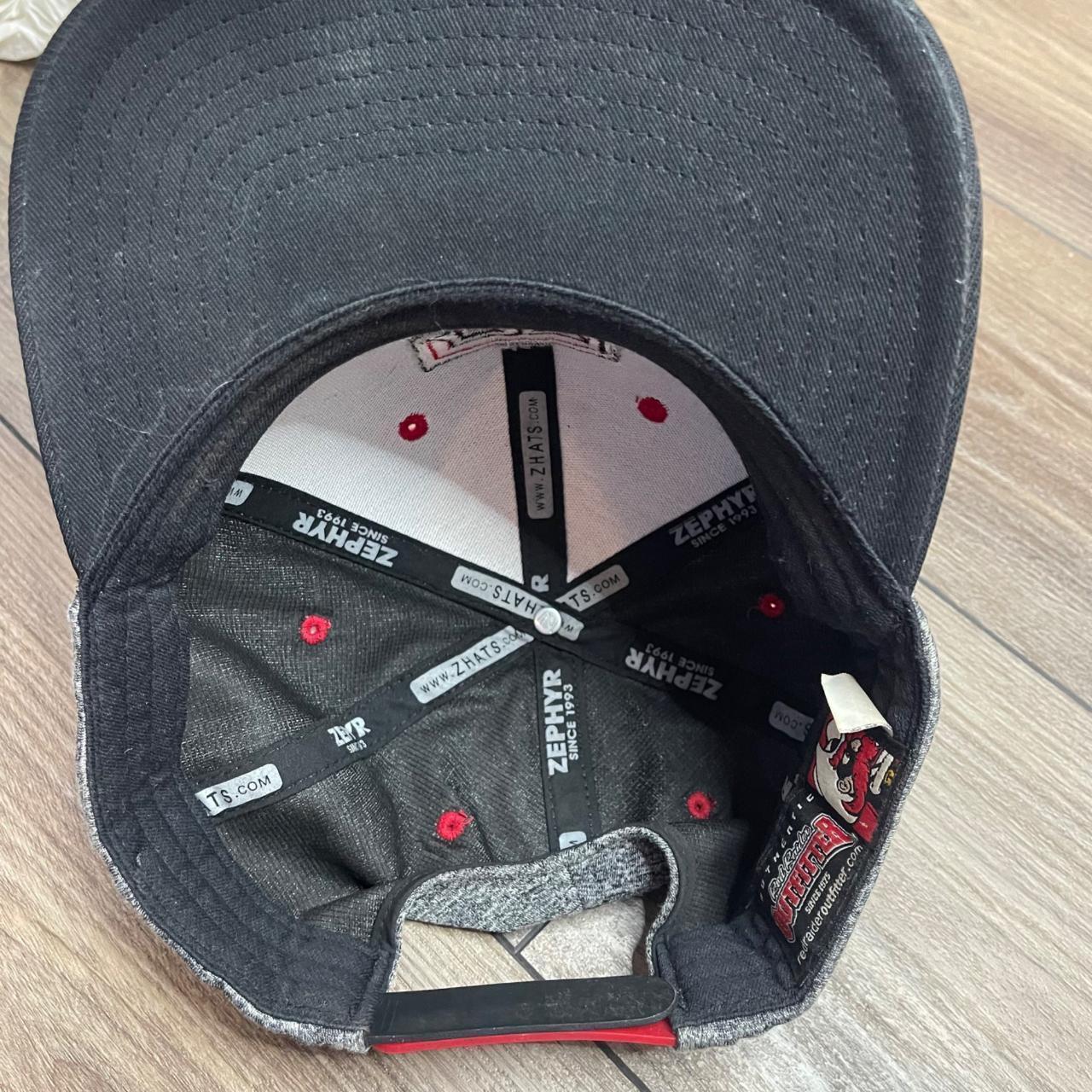 Zephyr Men's Caps - Grey/Black – Zephyr Red Raide… - image 6