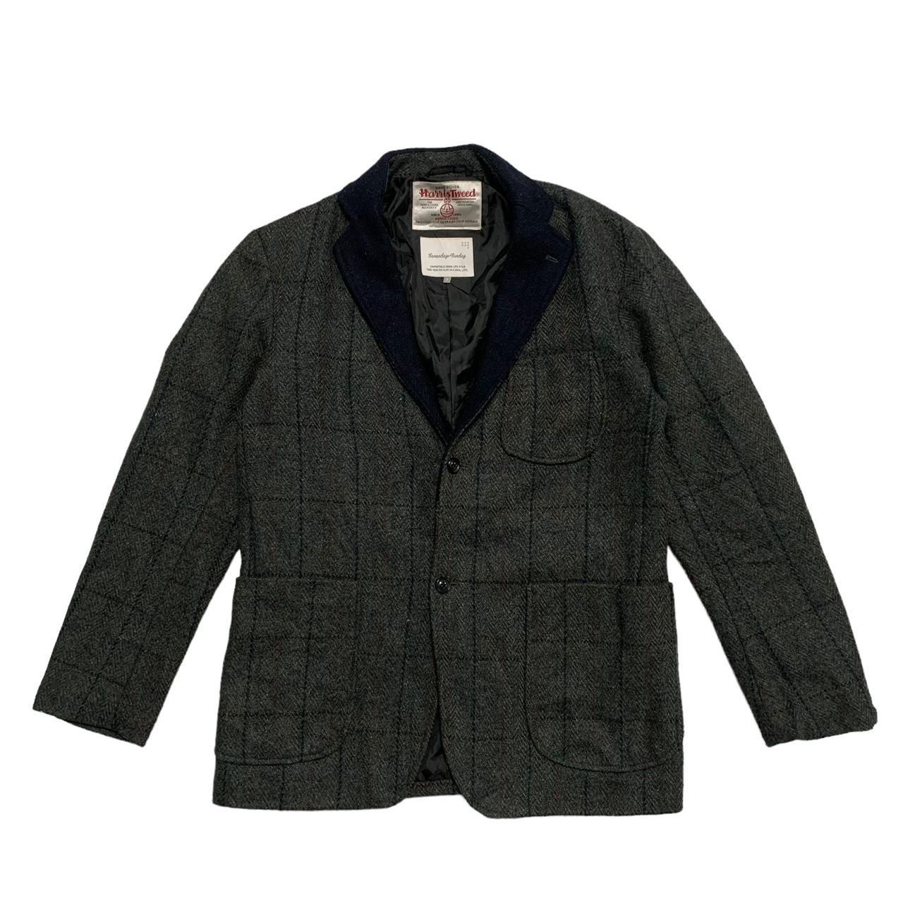 HARRIS TWEED× SEVENDAYS SUNDAY ロングコート Harris Tweed X Sevendays Sunday Wools Jacket - Etsy UK