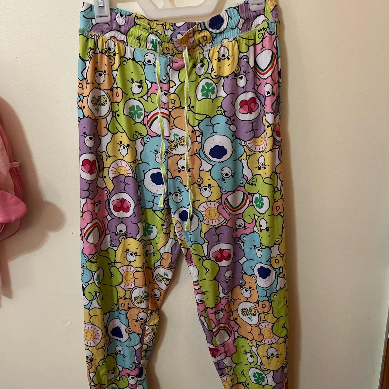 carebears pajama pants 🐾 these are so cute and soft... - Depop