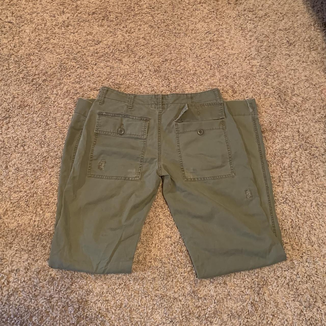 American Eagle Outfitters Women's Green Trousers (3)