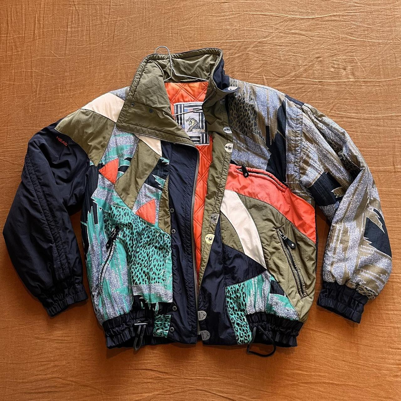 Vintage Head Sportswear Men’s Jacket Unique... - Depop