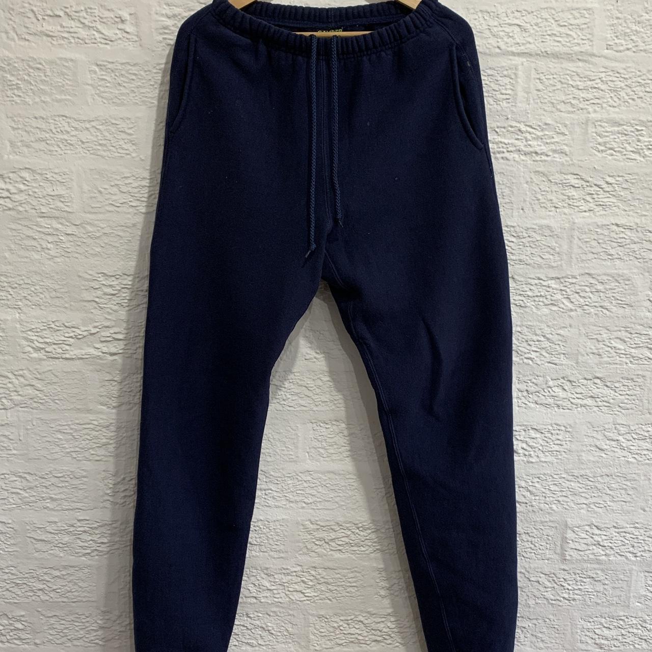 Camber USA navy blue sweatpants, U.K. M Elasticated... - Depop