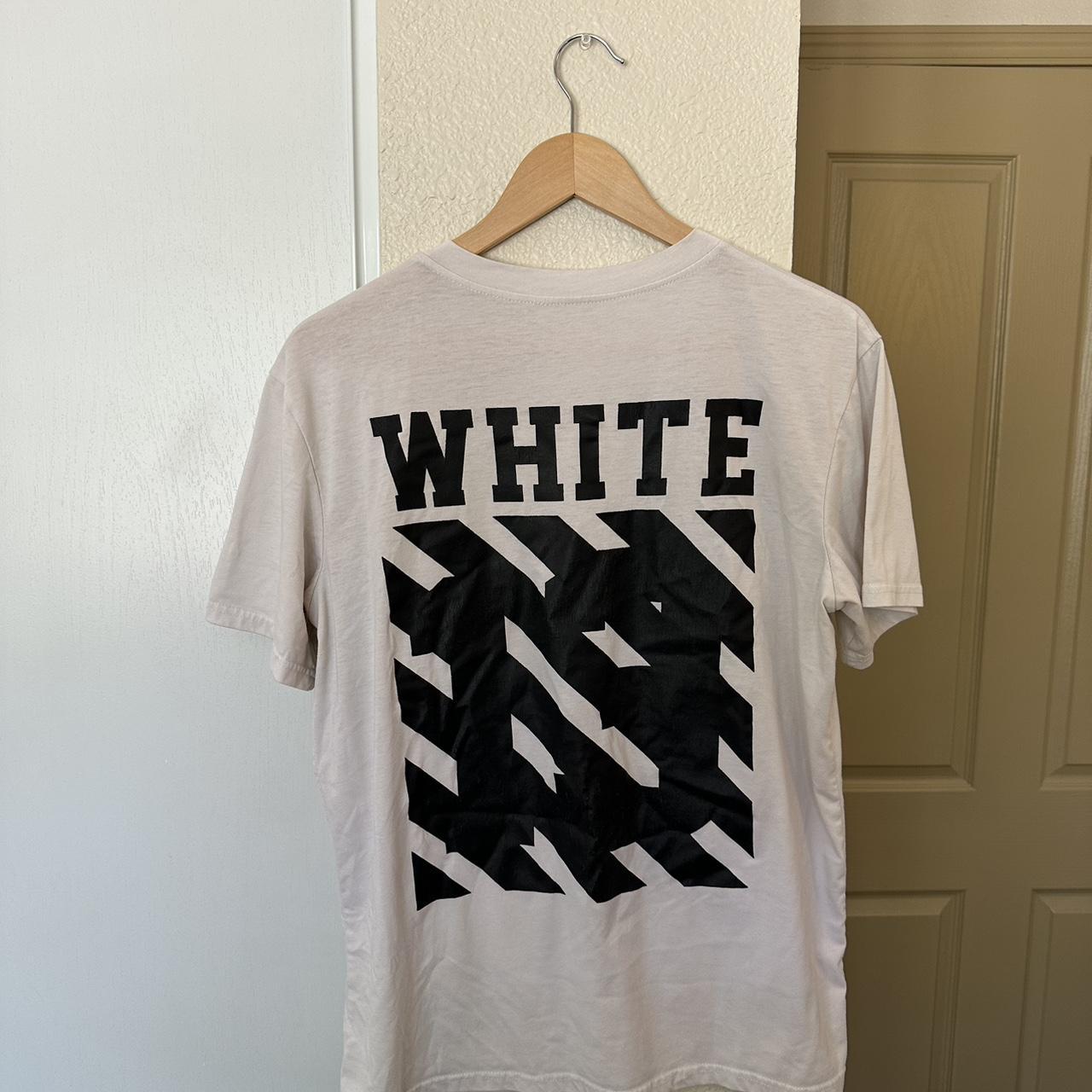 Off-White Men's White T-shirt (2)