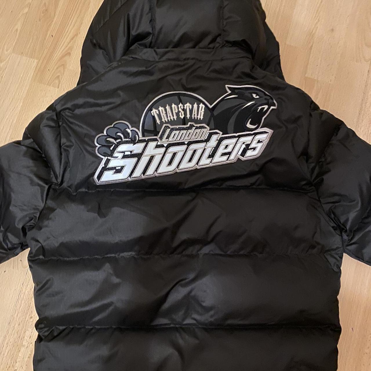 Trapstar Men's Black and White Jacket Depop