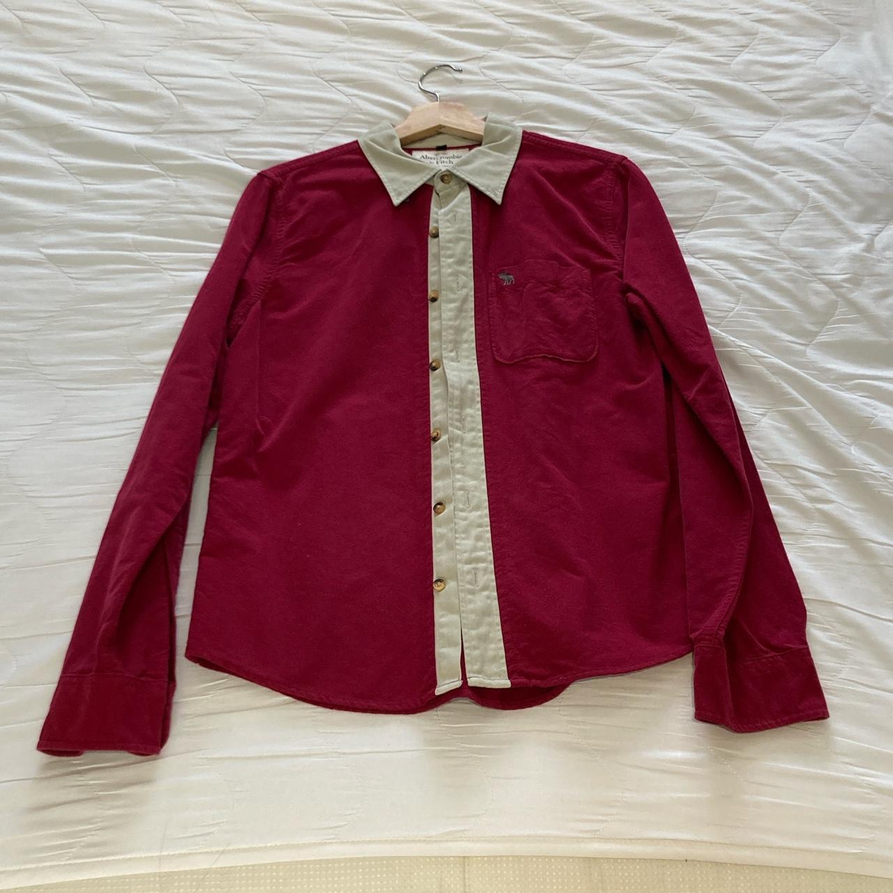 Genuine, 100% cotton vintage shirt from Abercrombie... - Depop