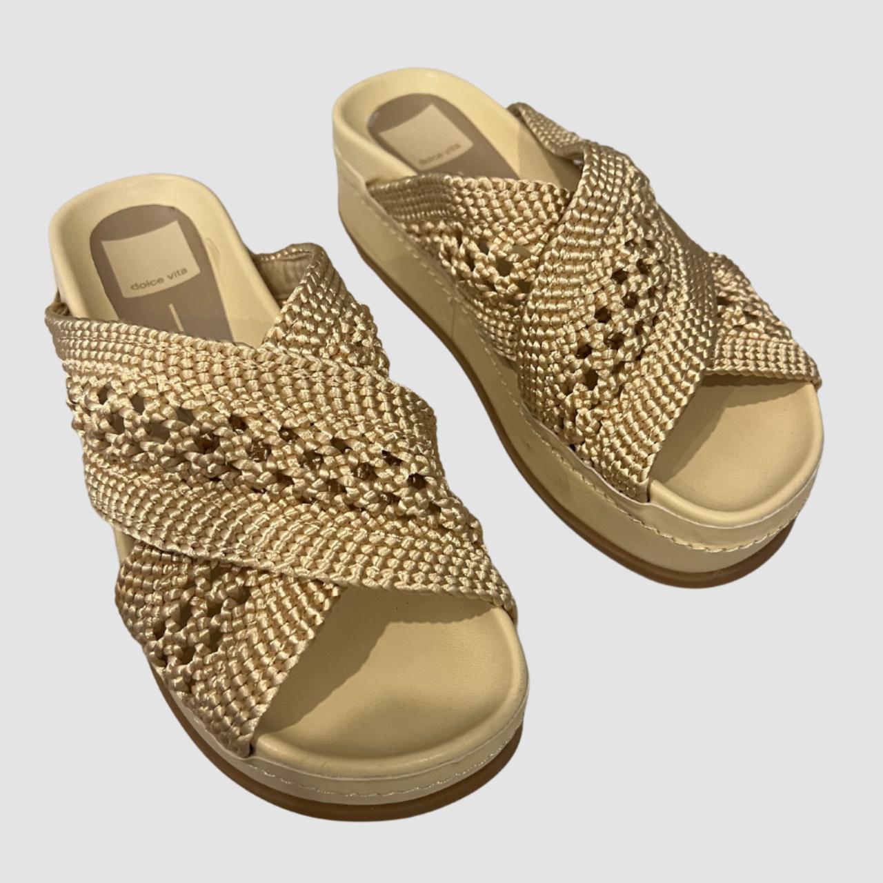 dolce vita woven sandals