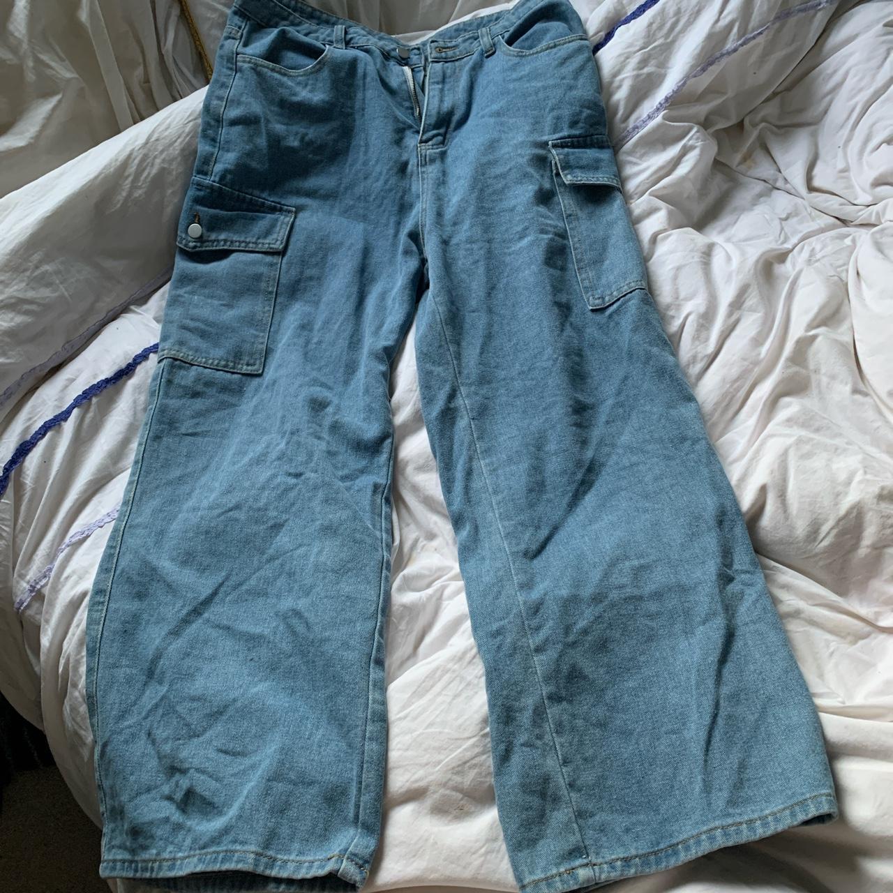 baggy skater jeans - Depop