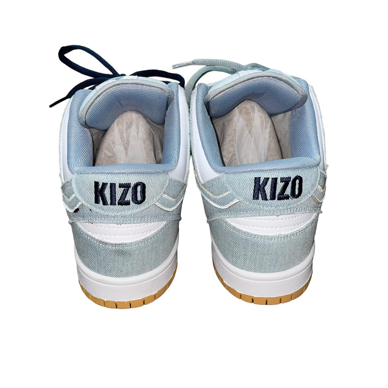 Kizo Kicks Shoes Denim Mens 12 Womens 13.5 Grey - Depop