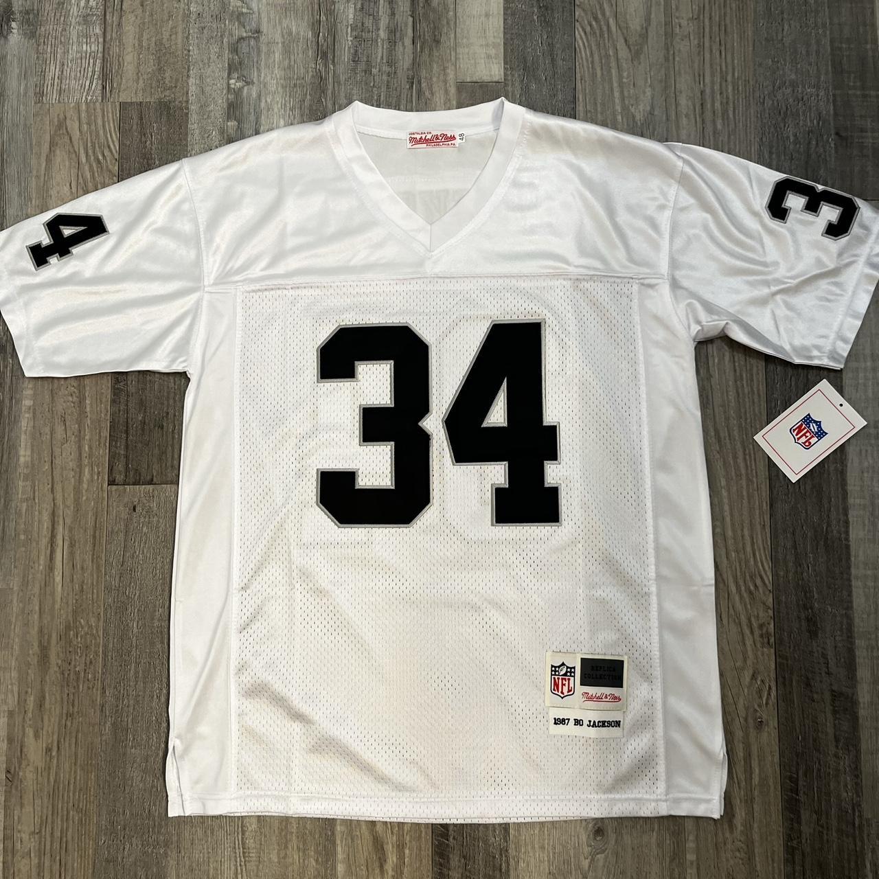 Rare!!!! Raiders Mitchell and Ness NFL Vintage - Depop