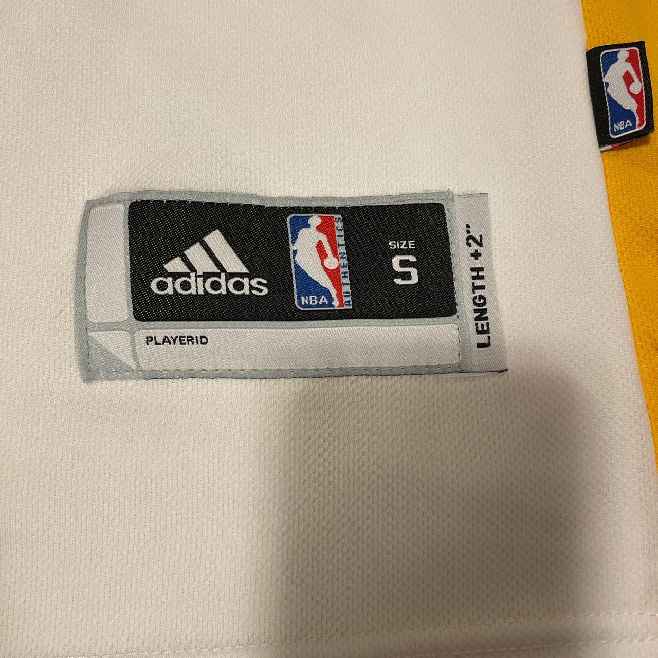 Adidas Men's White and Blue Shirt (3)
