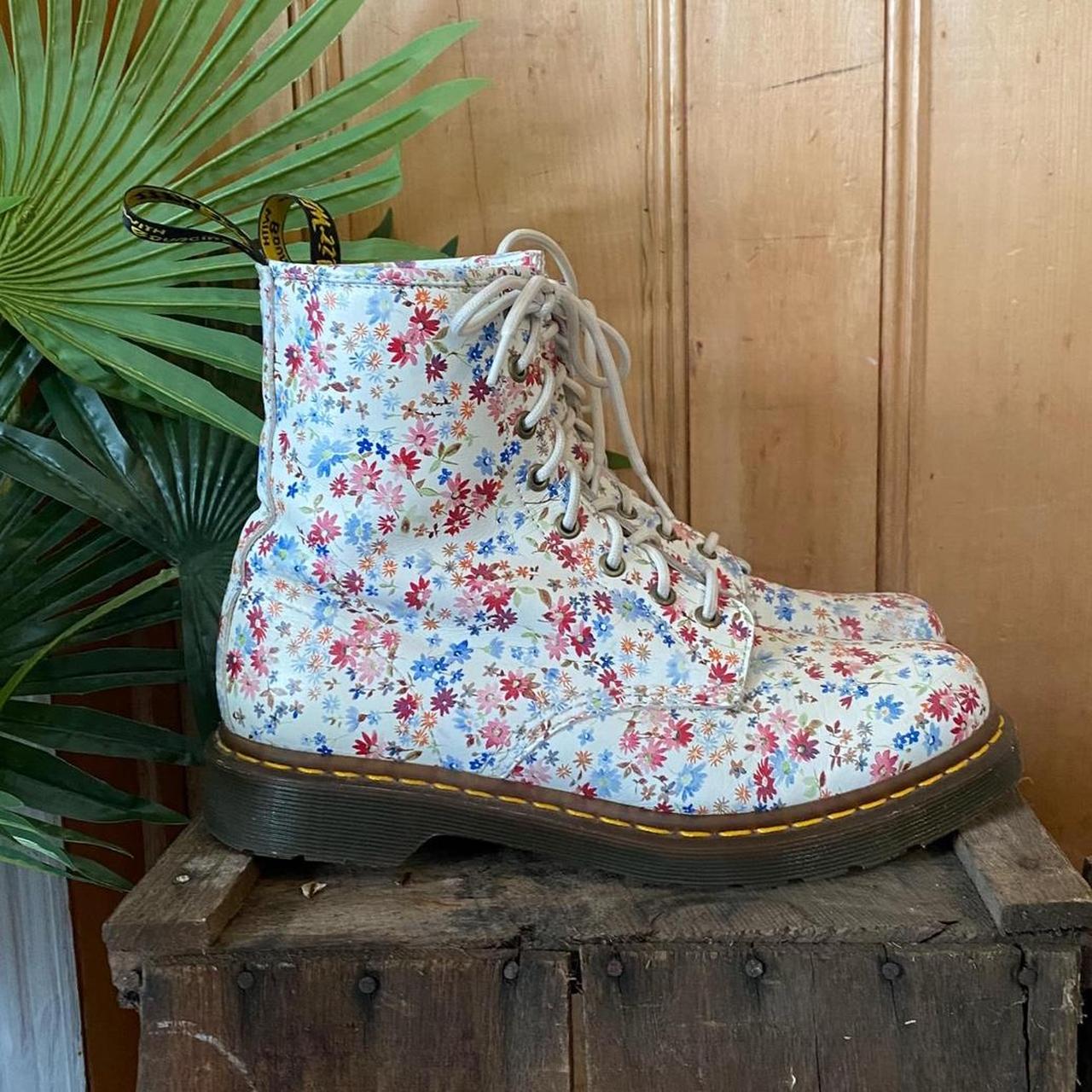 激レア 新品タグ付き dr.martens UK6 PASCAL オールブルー