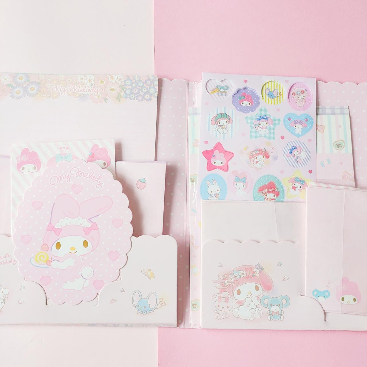 Cute My Melody Envelopes And Letterheads See Figure - Depop