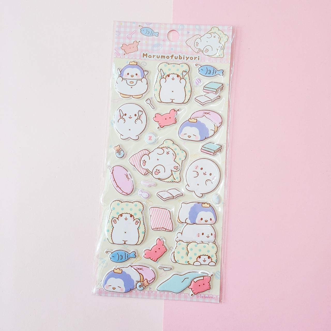 cute Marumofubiyori Sticker Please review all... - Depop