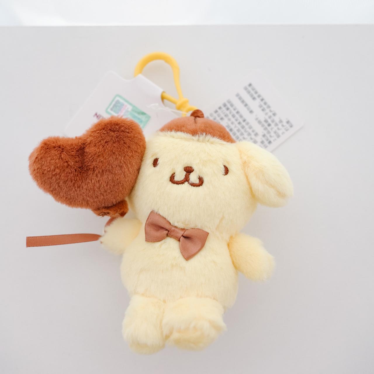 Cute Pom Pom Purin Keychain Plush Please Review All Depop