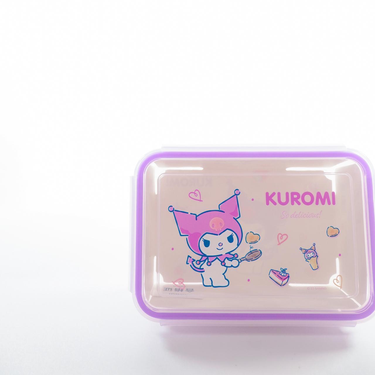 Cute Kuromi lunch box Please review all photos - Depop