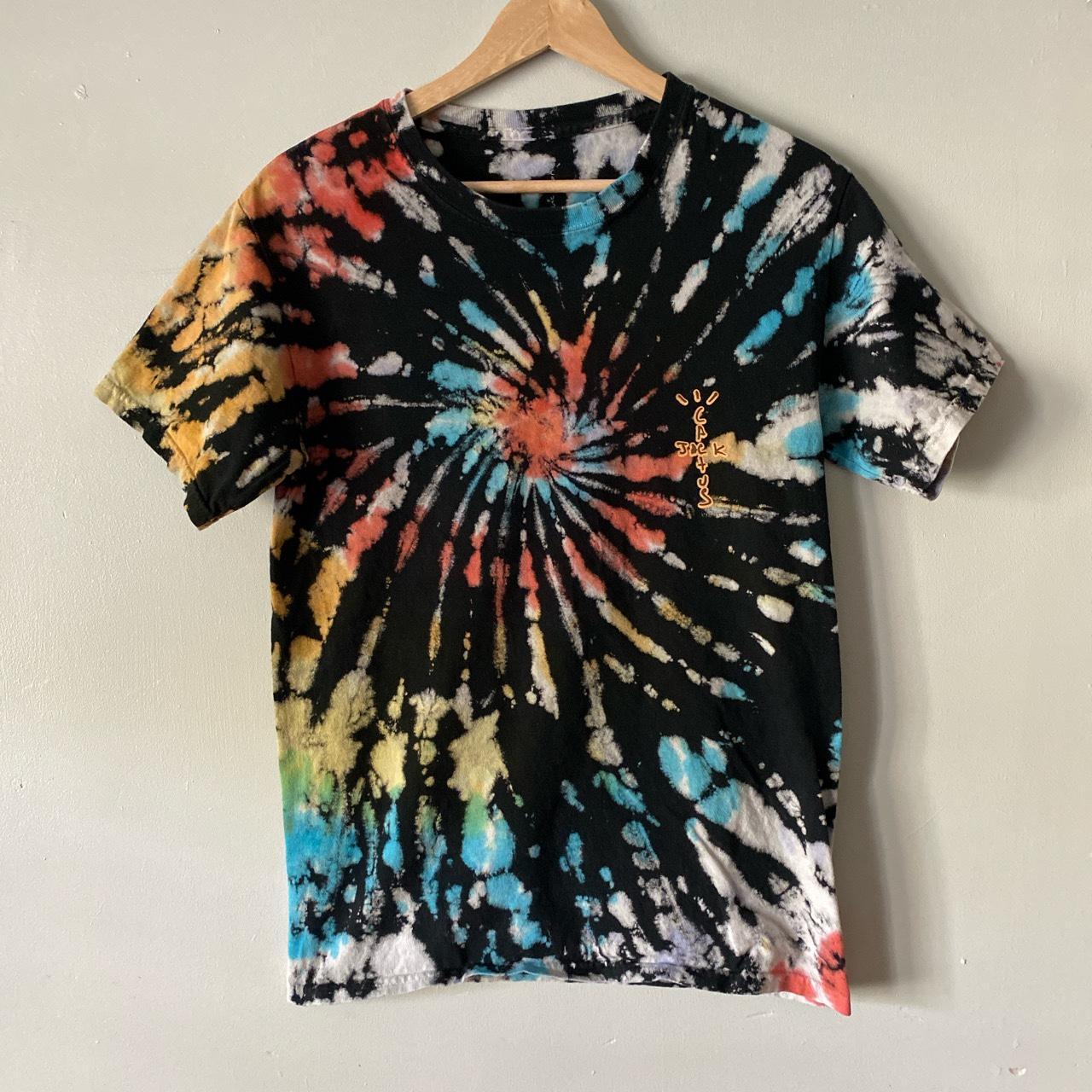 Cactus jack shirt tie sales dye