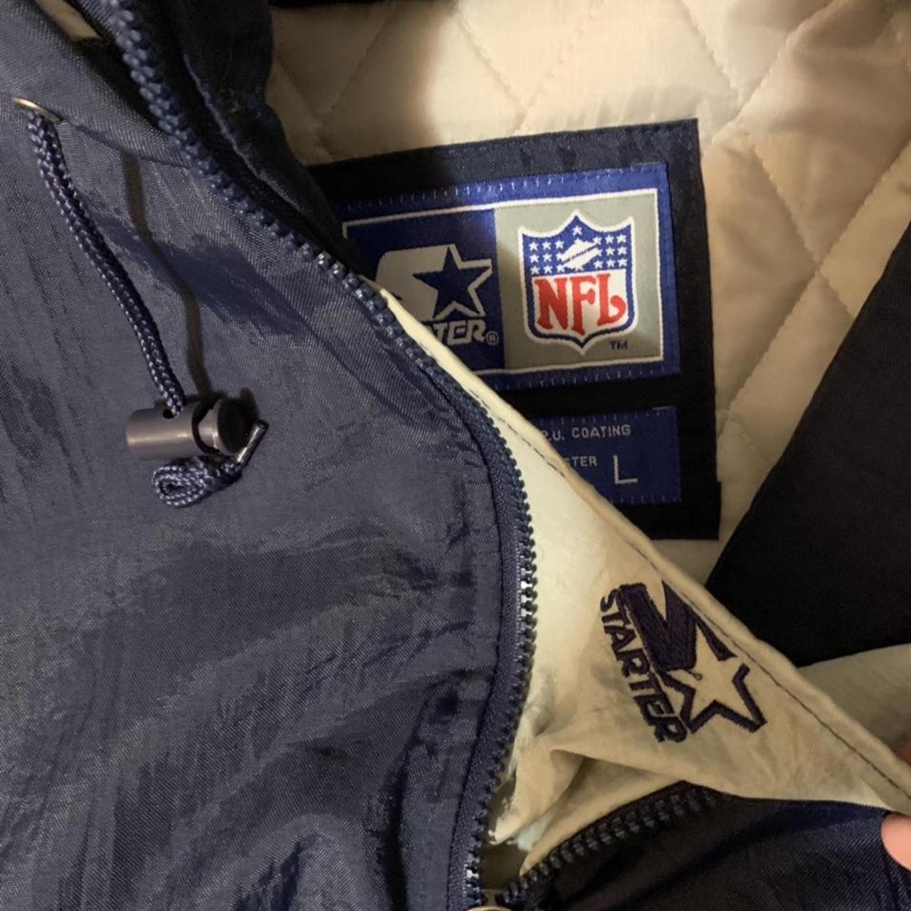 Vintage starter pro line dallas cowboys puffer - Depop