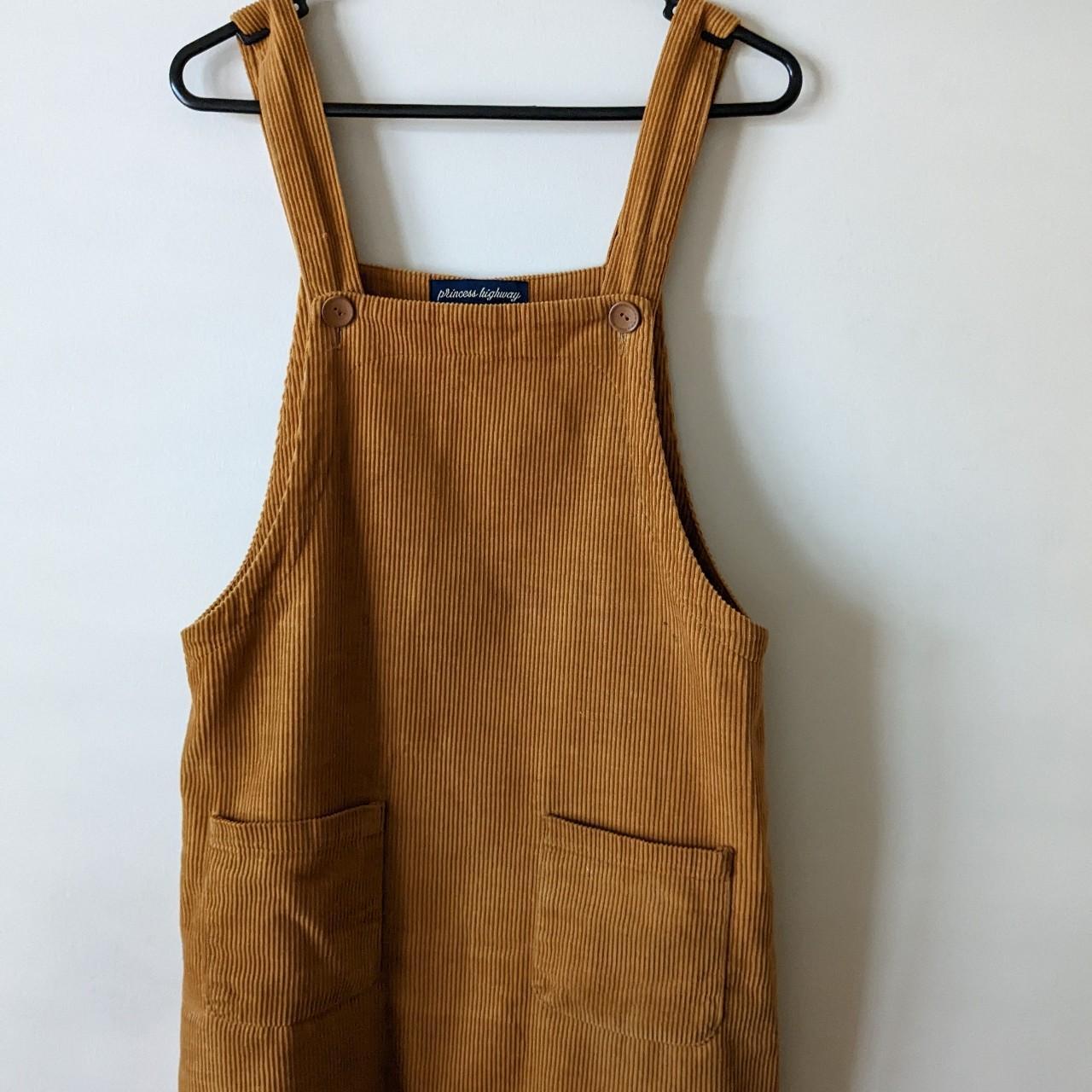 Princess Highway. Size 8 Mustard/yellow corduroy... Depop