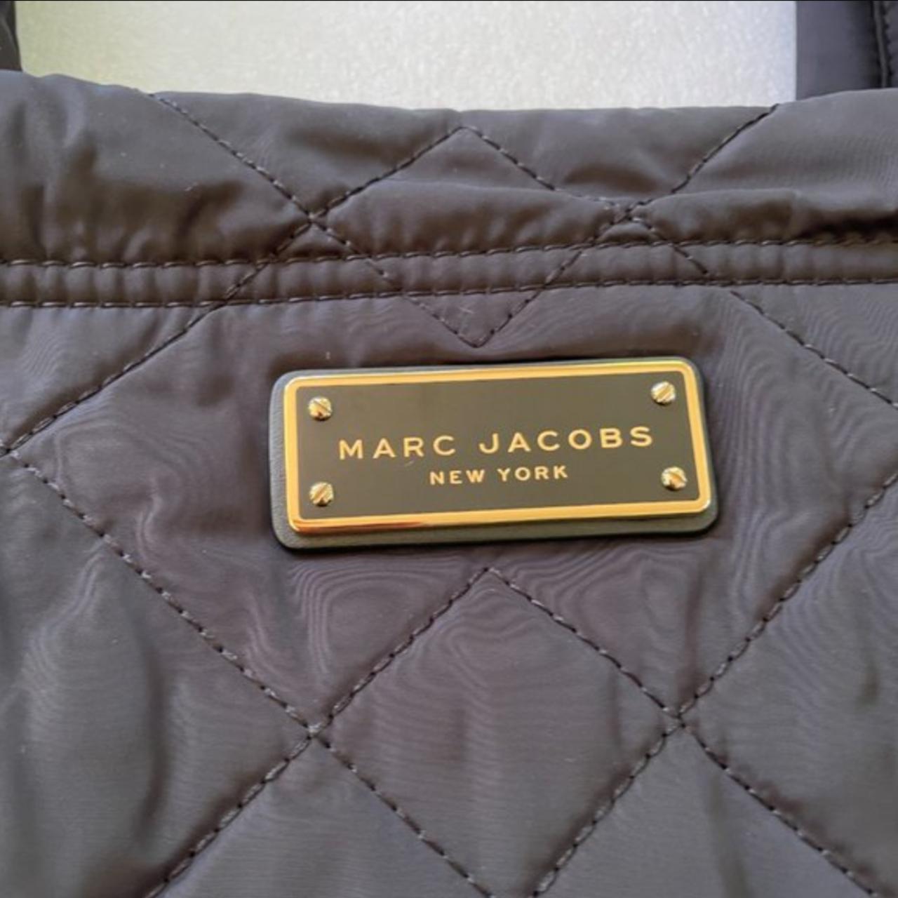 Marc Jacobs Quilted Nylon Tote Color: Black An... - Depop