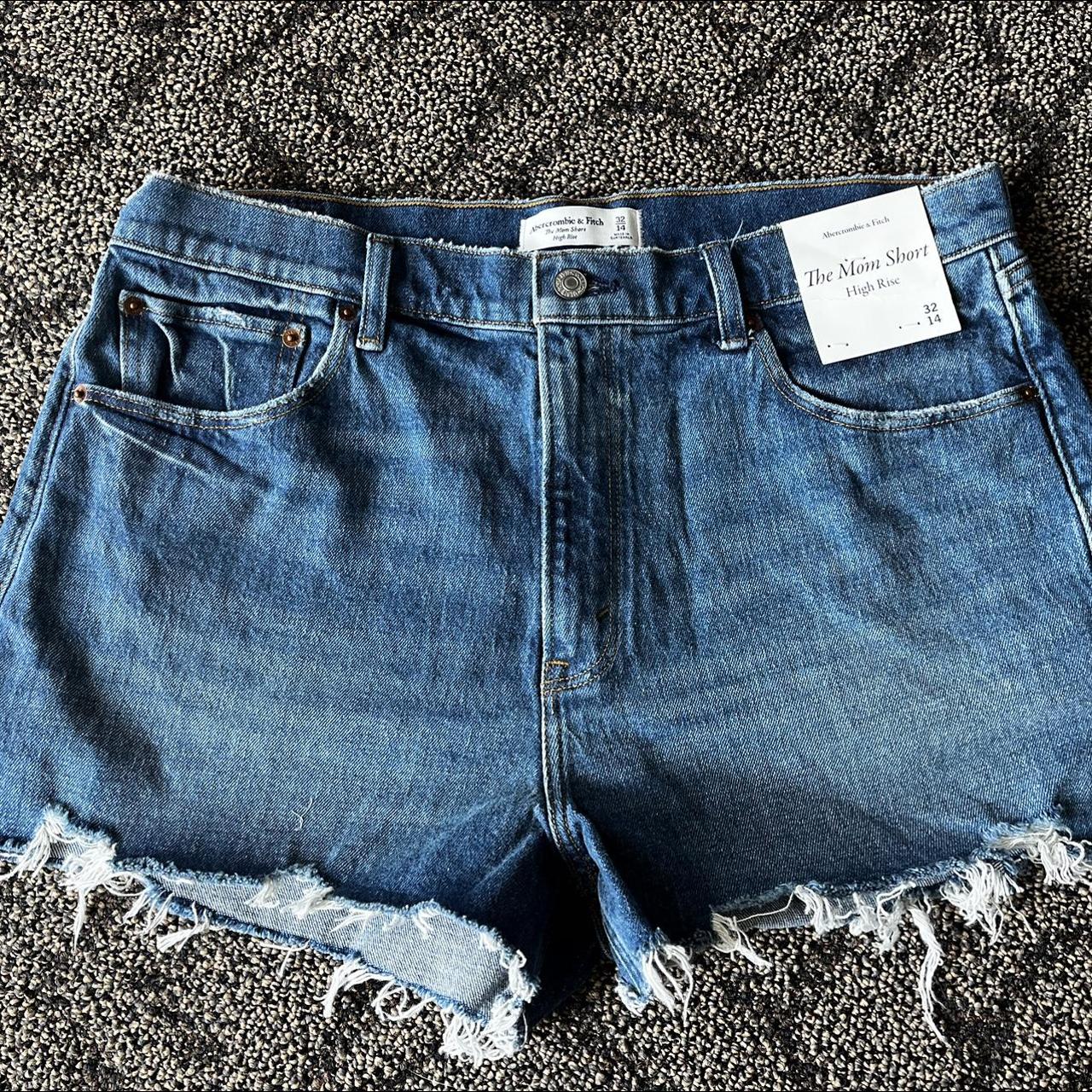 Womens high waisted mom shorts size 32 New with - Depop