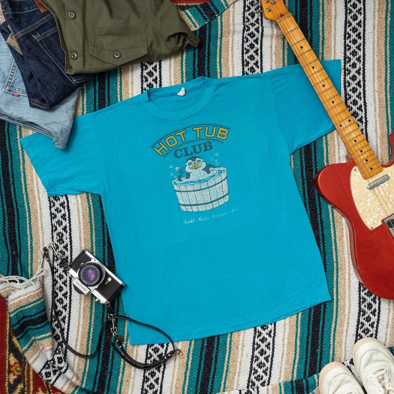 Vintage Club Penguin Shirt Vintage 80s Hot Tub Club Penguin