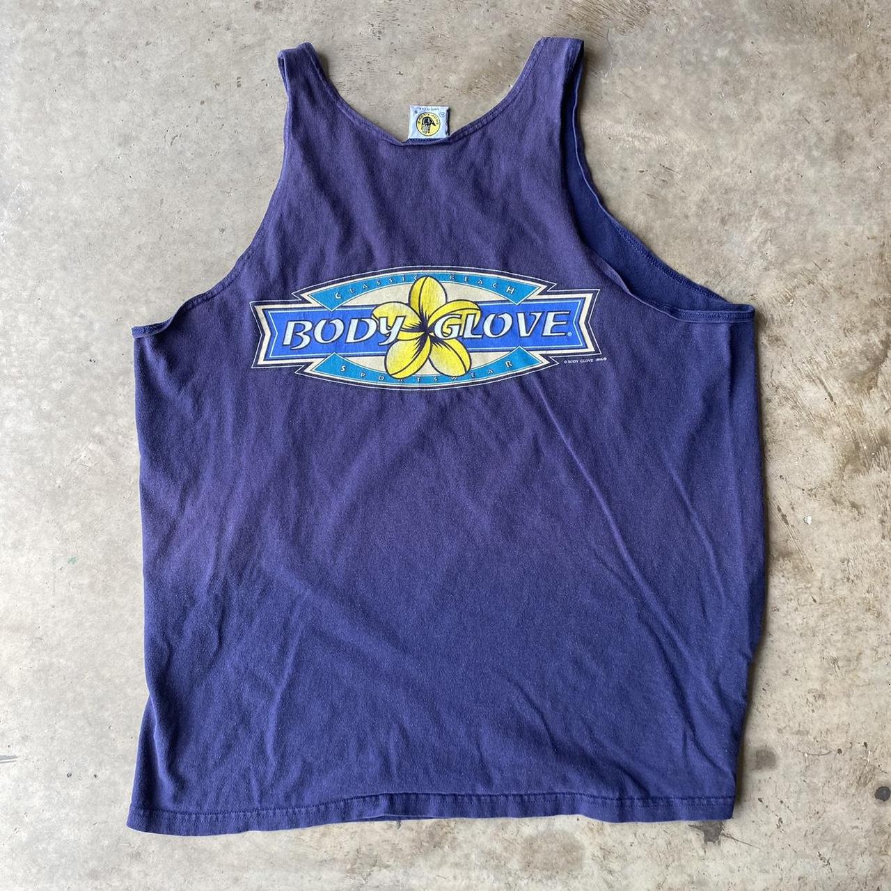 Vintage 90s 1996 Body Glove tank top made in usa.... Depop