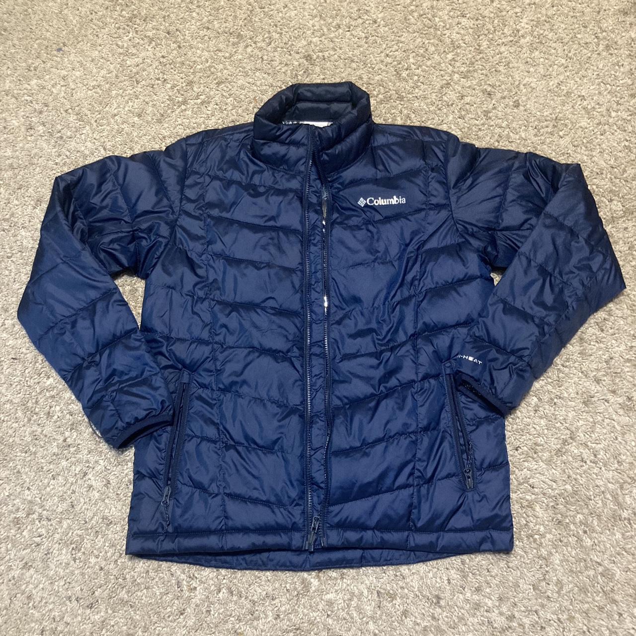 Columbia Sportswear Men's Blue Jacket | Depop