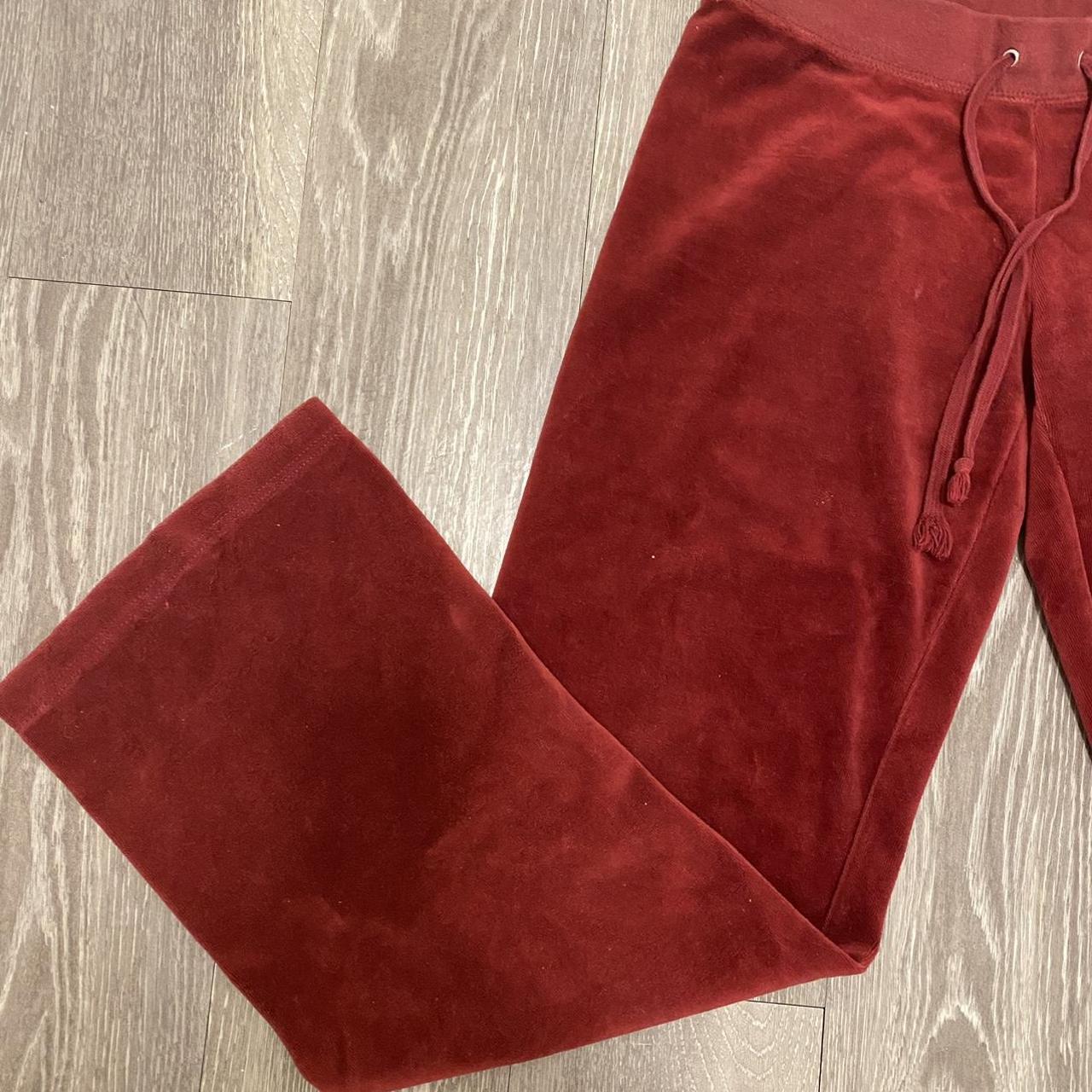 Juicy Couture Womens Burgundy Joggers Tracksuits Depop