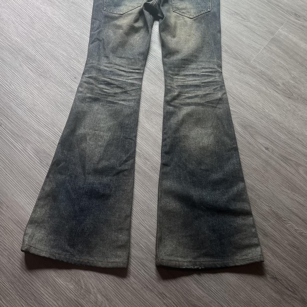 tornado mart lace up boot cut bell bottoms... - Depop