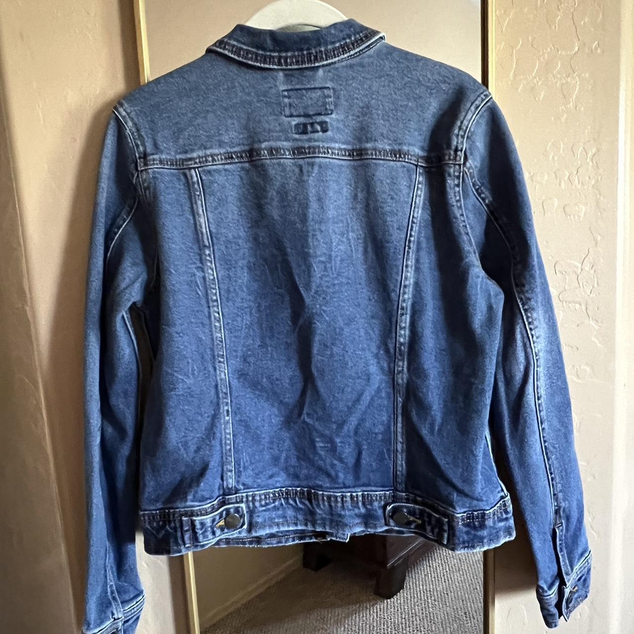 Universal Thread Women's Denim Jacket - Blue/Navy… - image 7