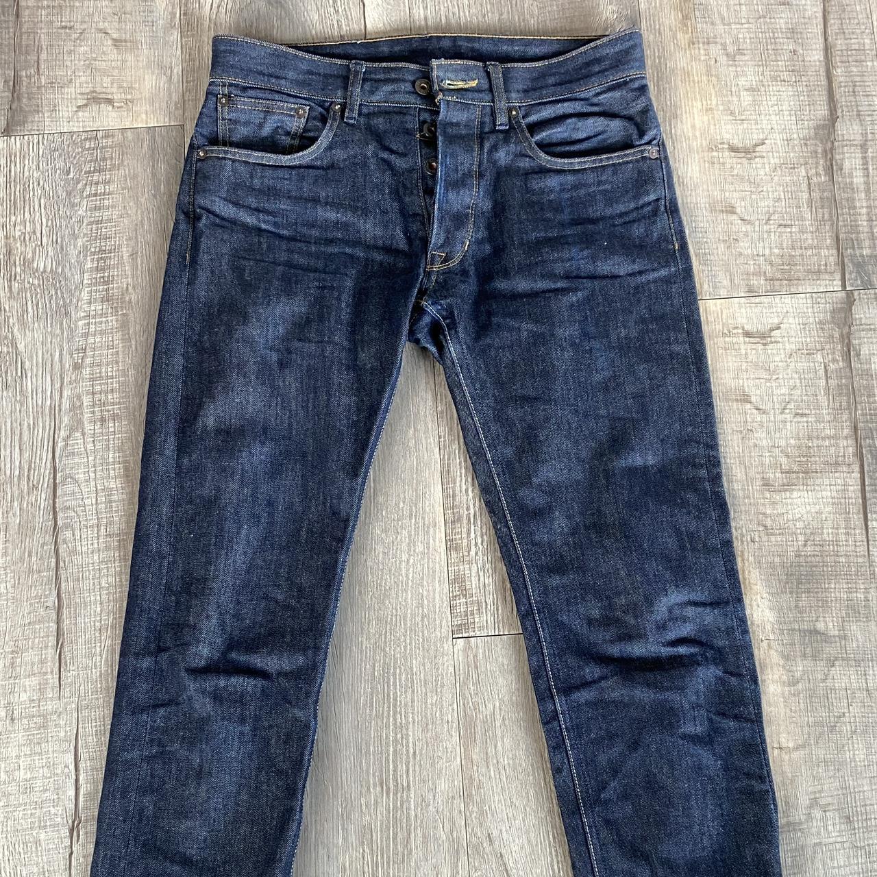 Railcar XO78 Taper Selvedge Indigo Denim Jeans //... - Depop