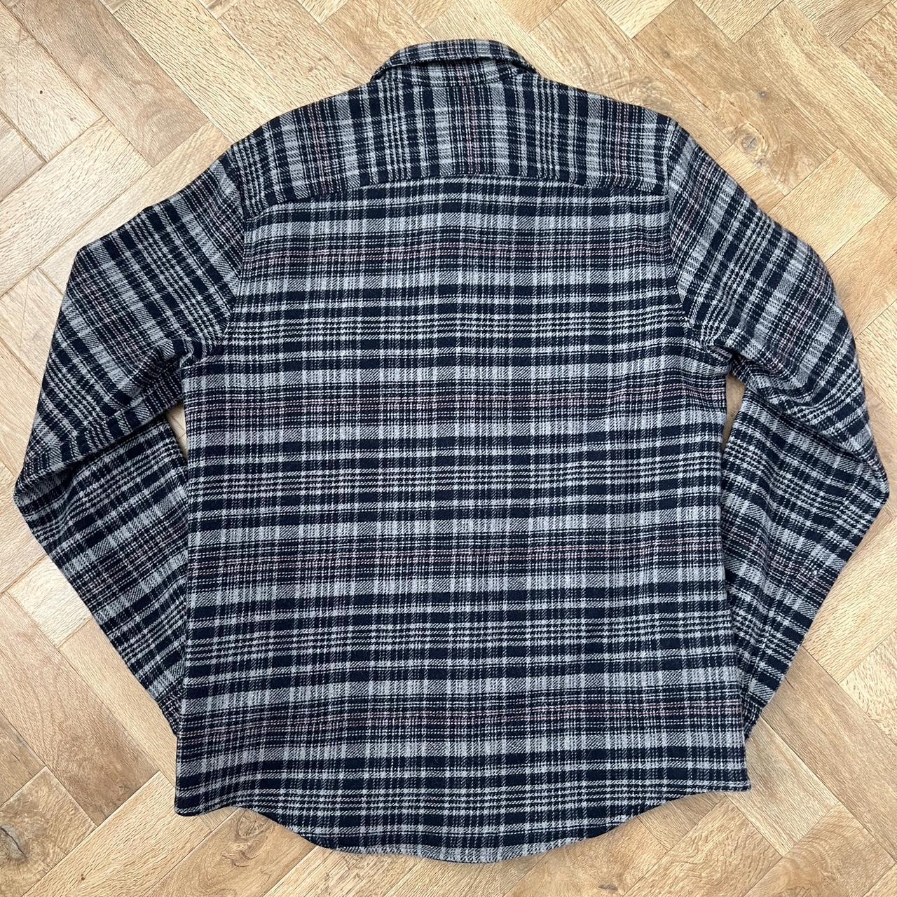 A.P.C. flannel shirt in size medium. Made in a... - Depop