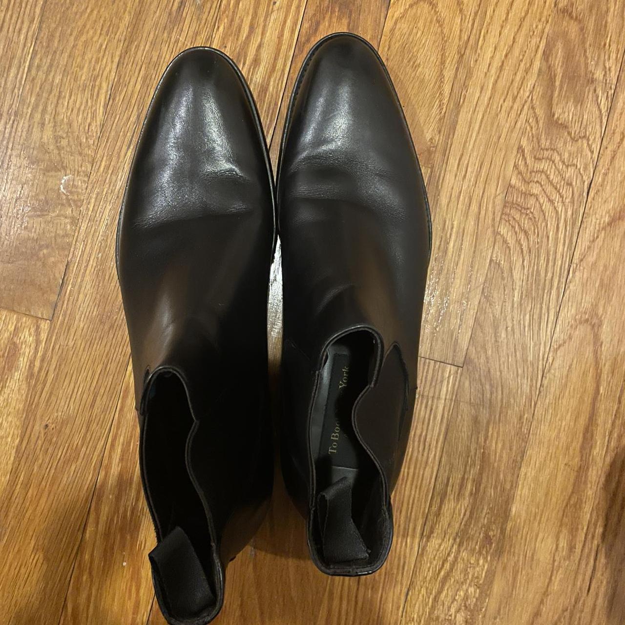 To Boot New York Men's Black Boots | Depop