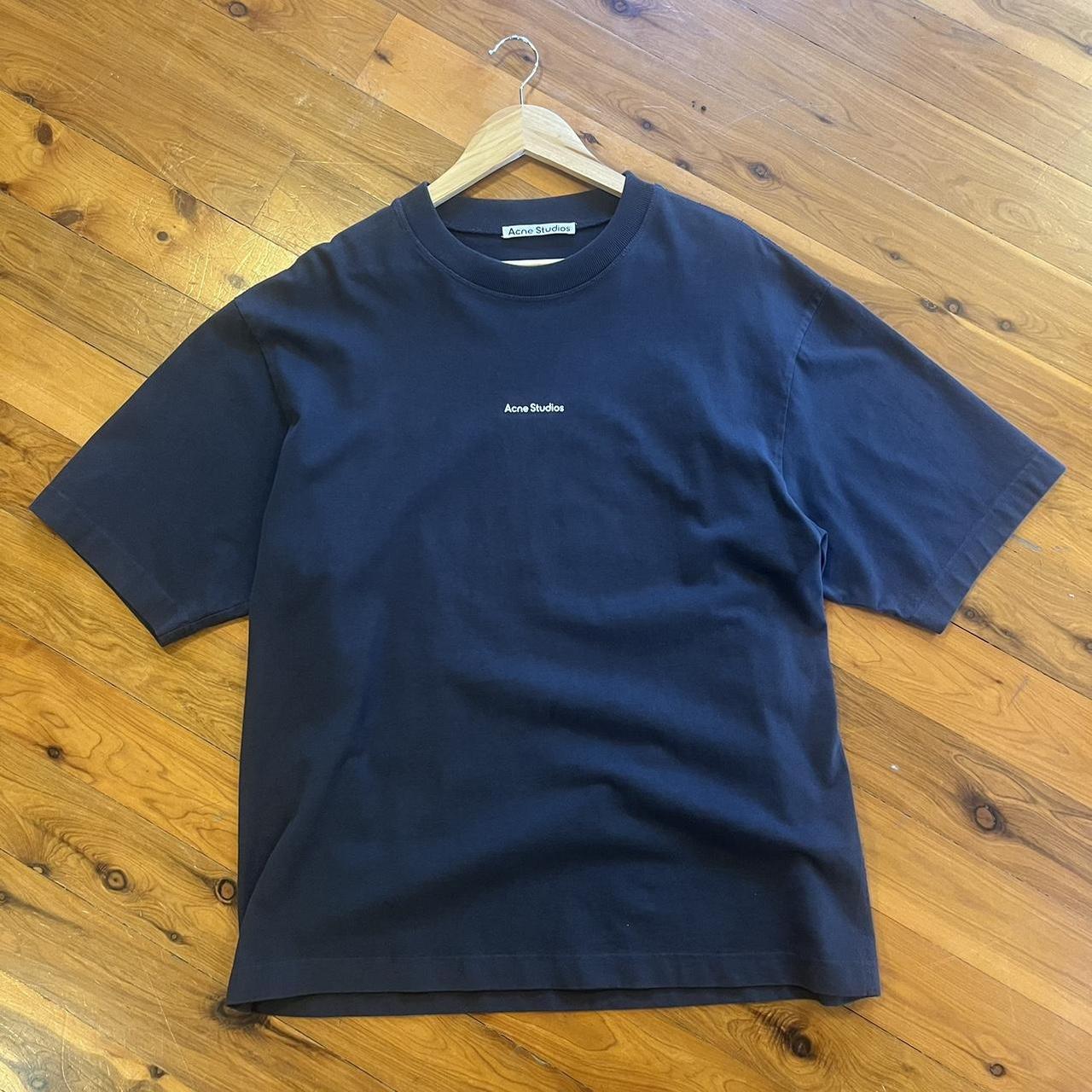 Acne Studios Logo T-shirt Black Please message... - Depop