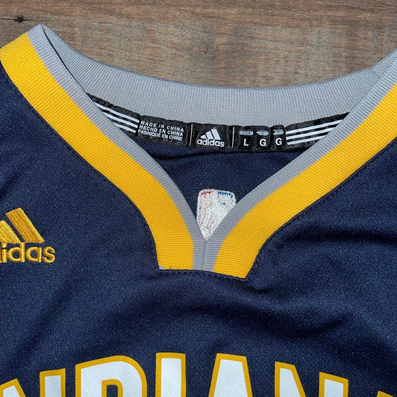 Adidas Paul George Indiana Pacers Jersey Youth Size Large