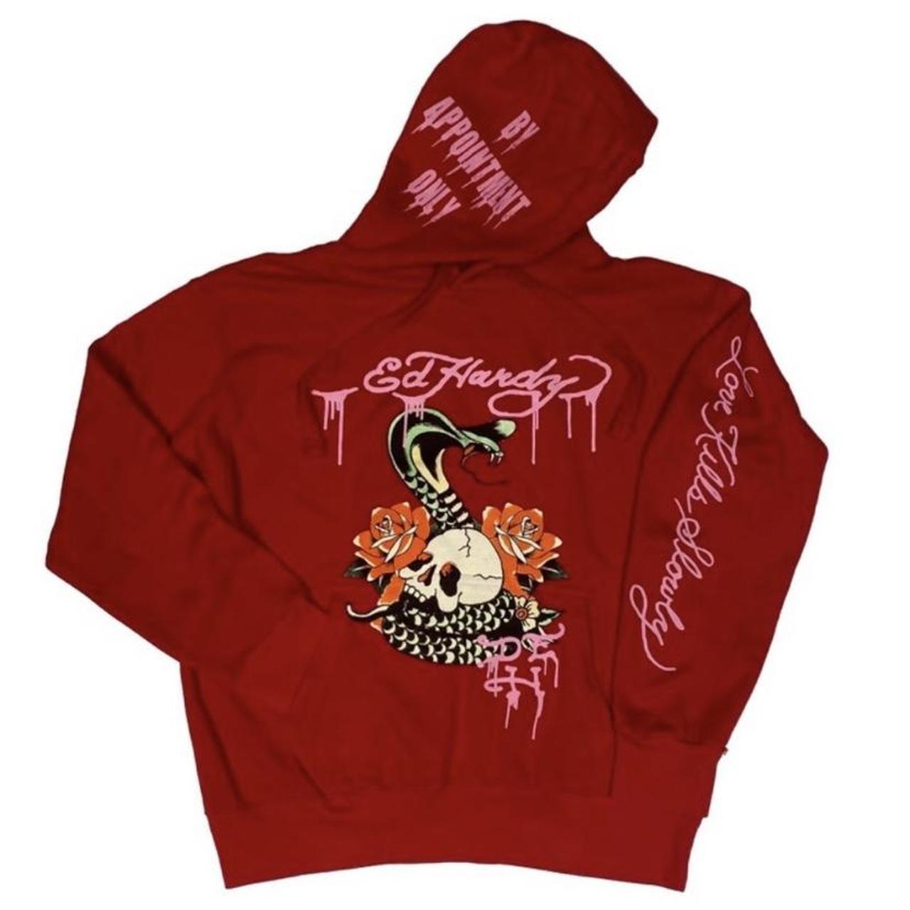 Ed hardy love kills slowly online hoodie