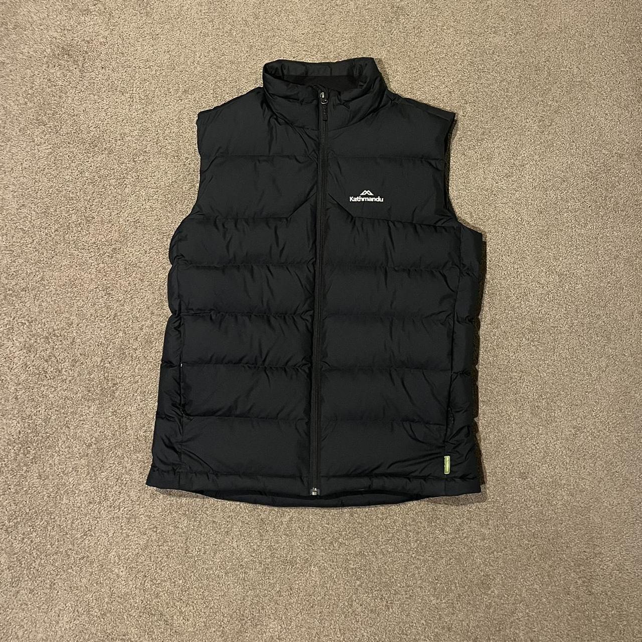Kathmandu Puffer Vest Barley worn size... Depop
