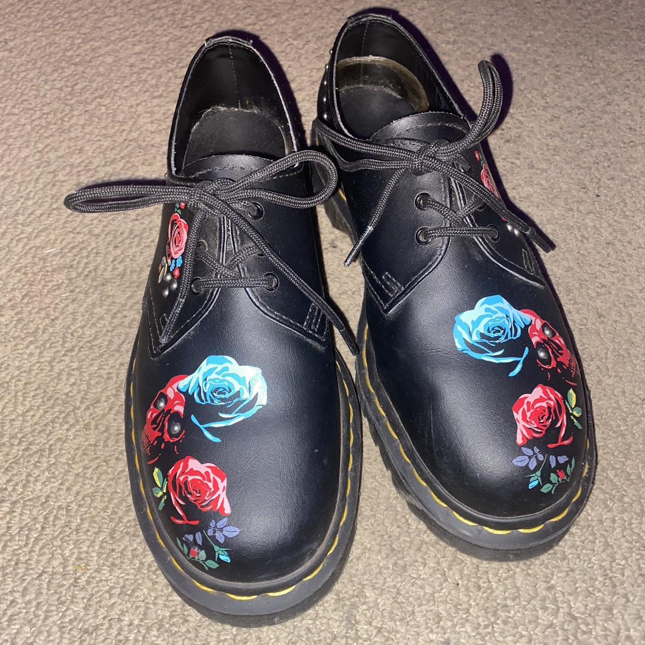 Dr. Martens 1461 Rose Bex rare shoes. excellent. Depop