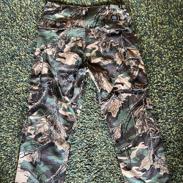 Supreme FW 22 Branch Woodland Camo Cargo Pant Size - Depop