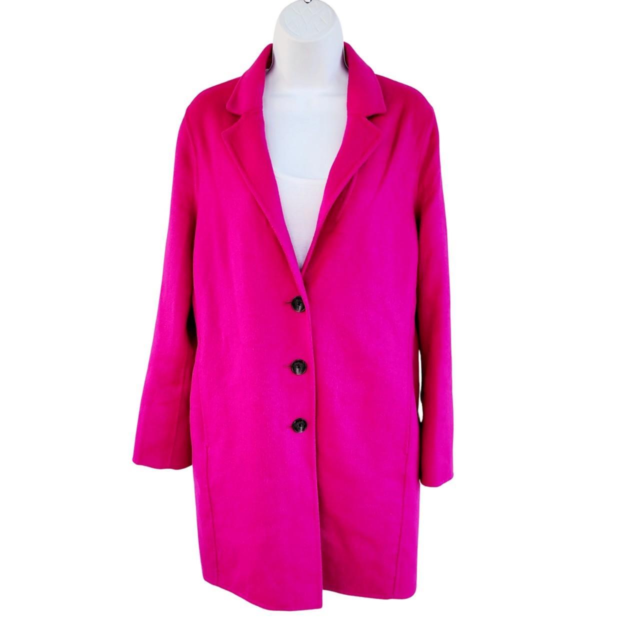 Banana republic 2025 pink coat