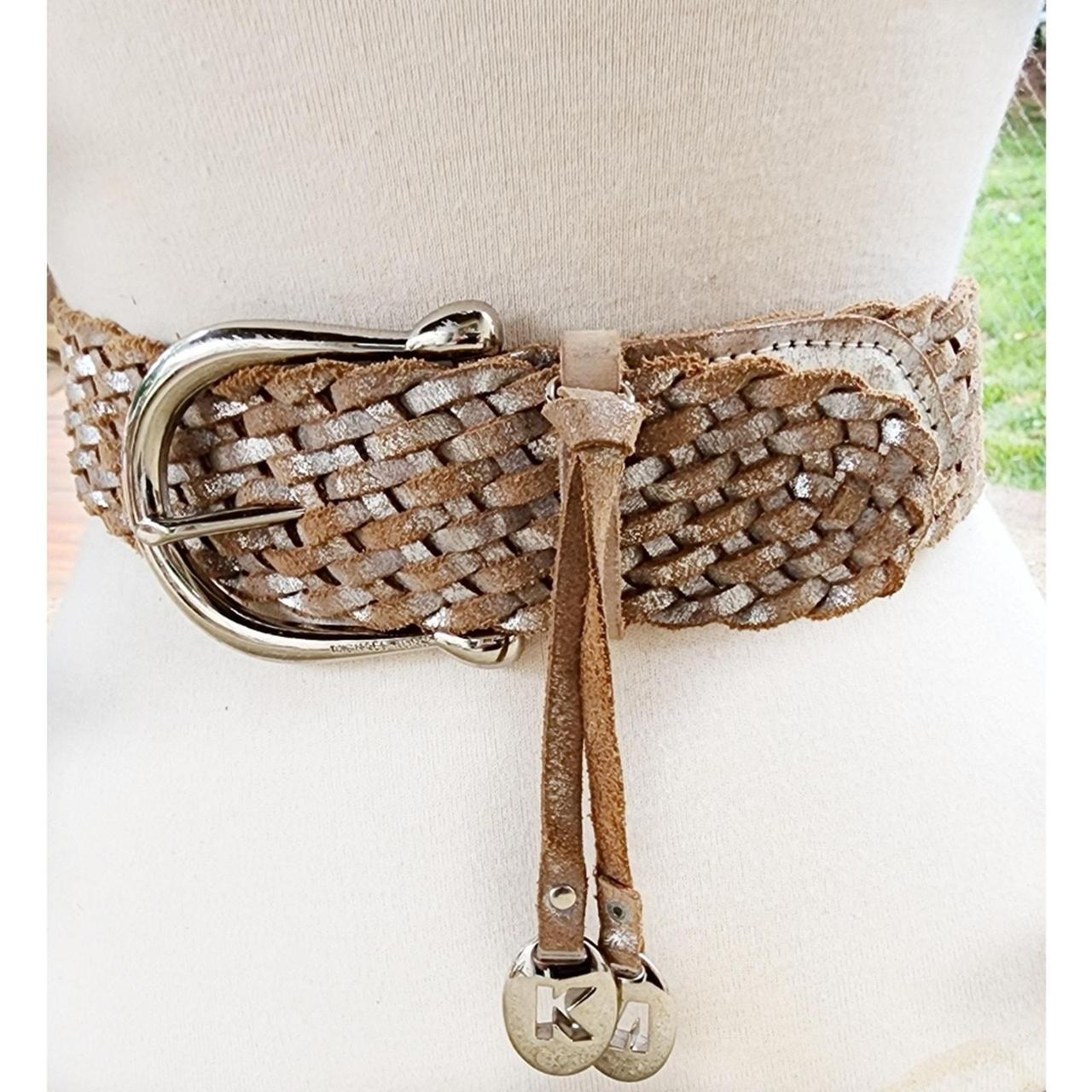 Michael kors wide belt deals