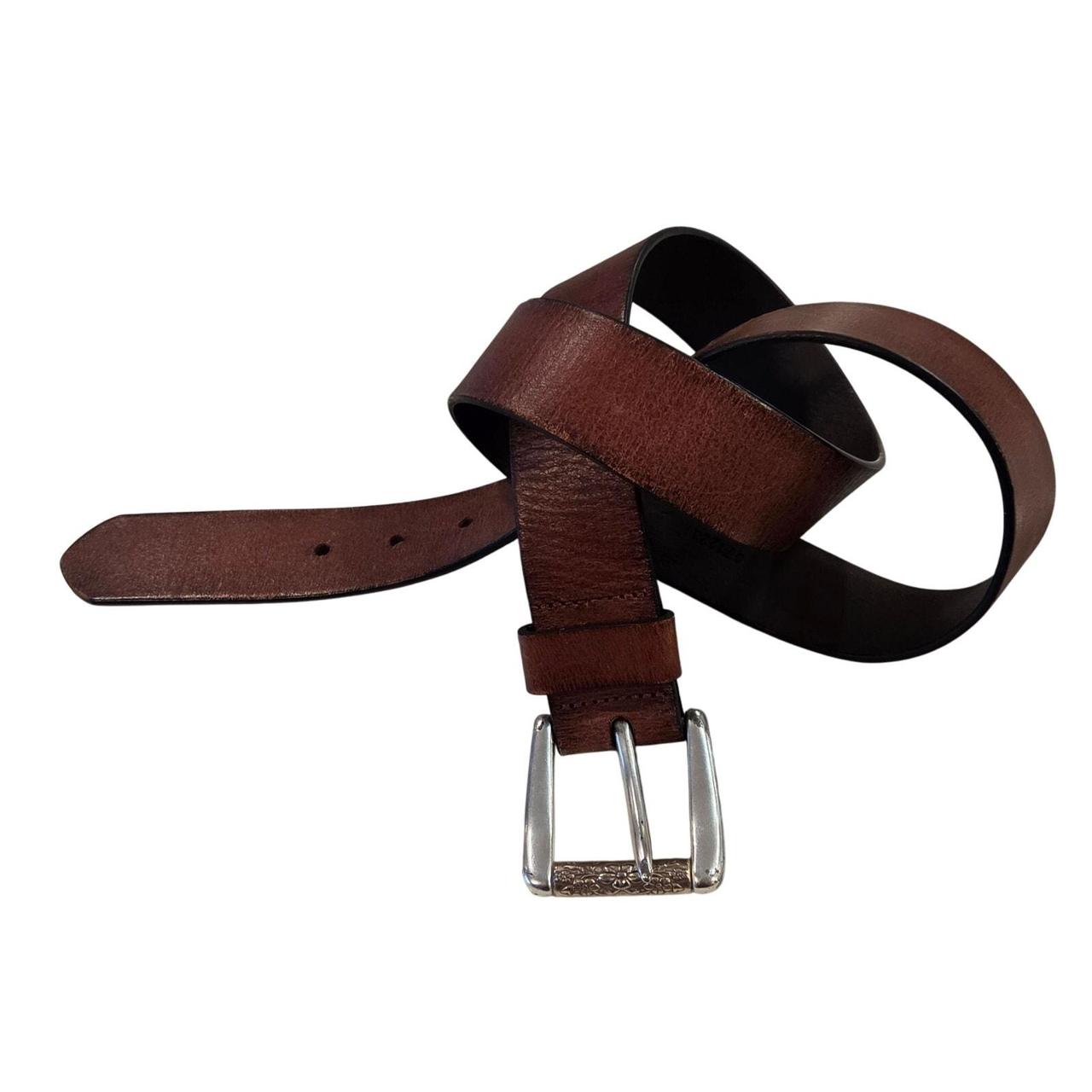 Fossil Women's Belt - Brown/Silver – Fossil Brown… - image 3