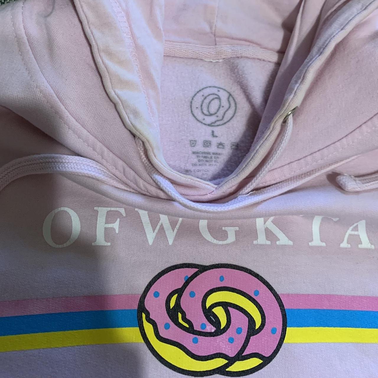 Odd future infinity sale bar pink hoodie