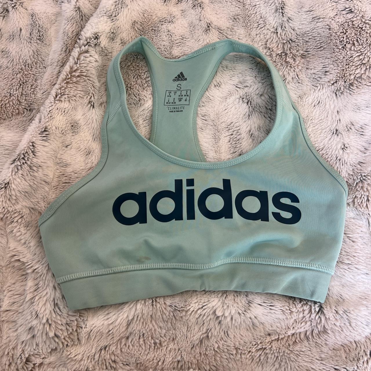 thick and nice material sports bra/athletic workout - Depop