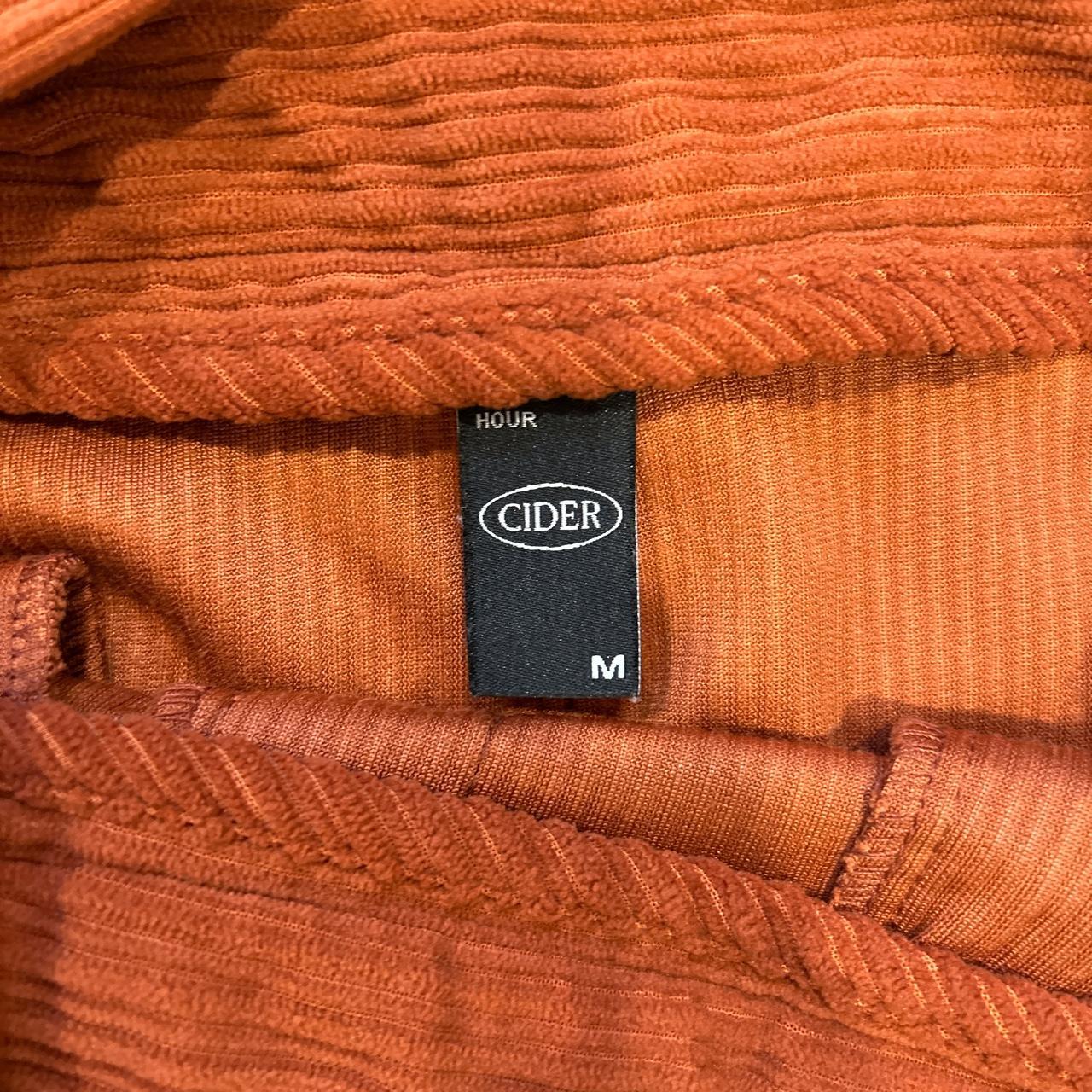 Cider Women's Orange Jumpsuit Depop