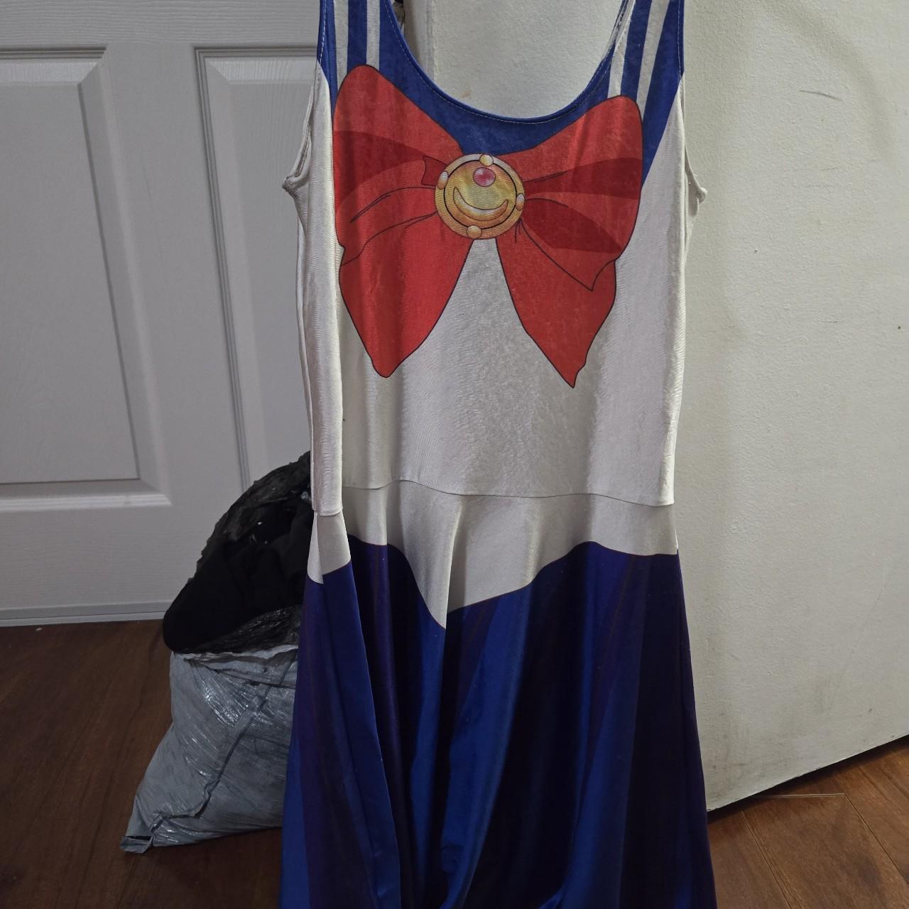 Sailor fashion moon skater dress