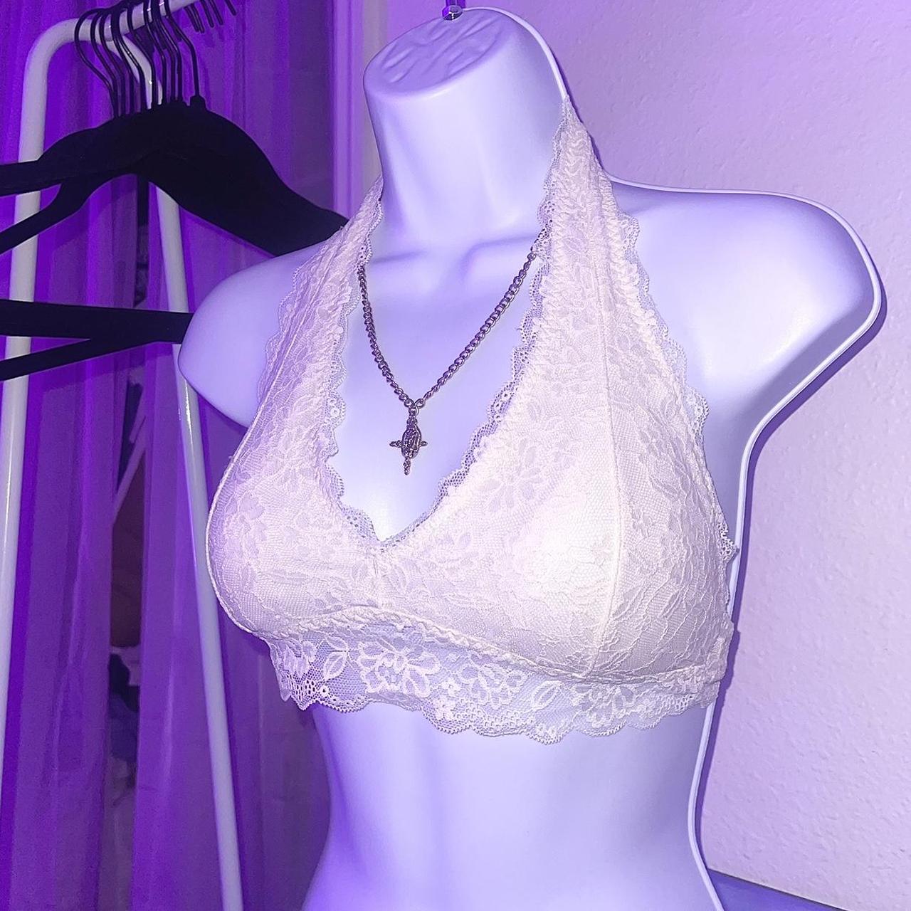 Victoria's Secret Lavender Lace Bra 💗 Size: - Depop