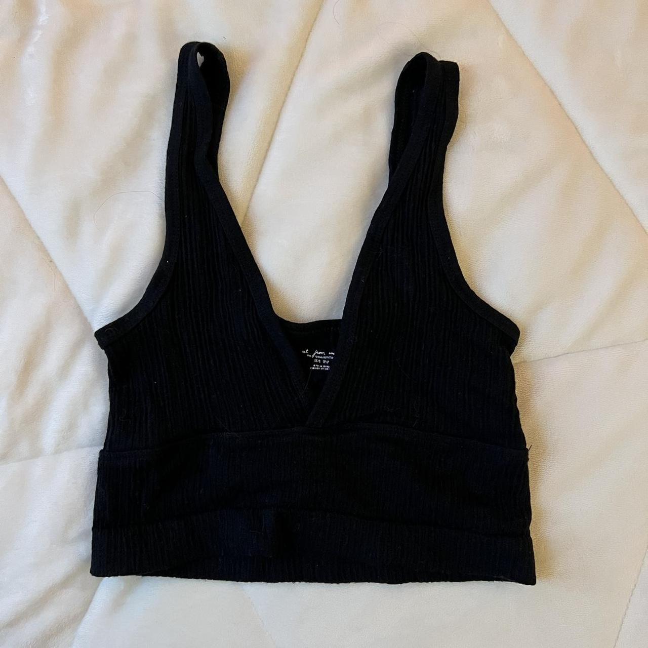 Urban Outfitters Womens Black Vest Depop 