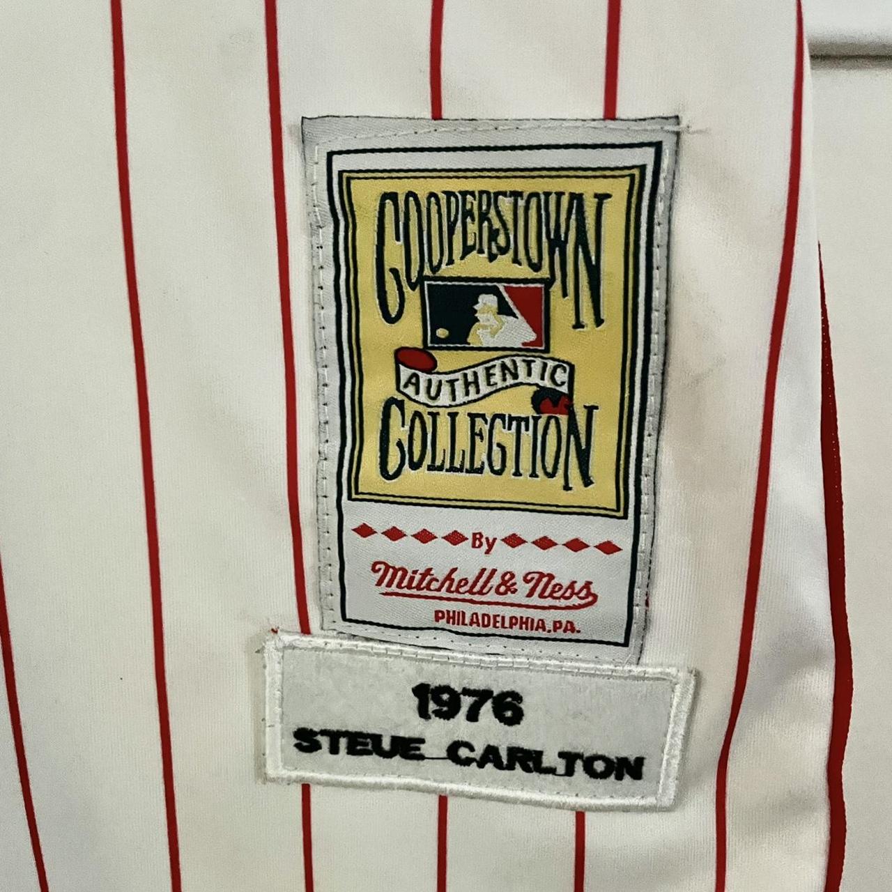 Mitchell Ness 1976 Steve Carlton Philadelphia Cooperstown Collection Jersey