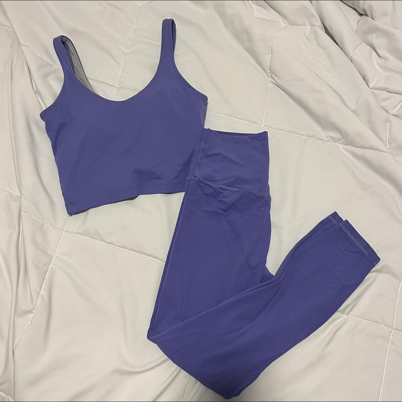 2 piece workout set - brand: glowmode - top is a... - Depop